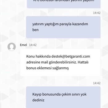Kayıp Bonusuyla Kazançlarım Silindi