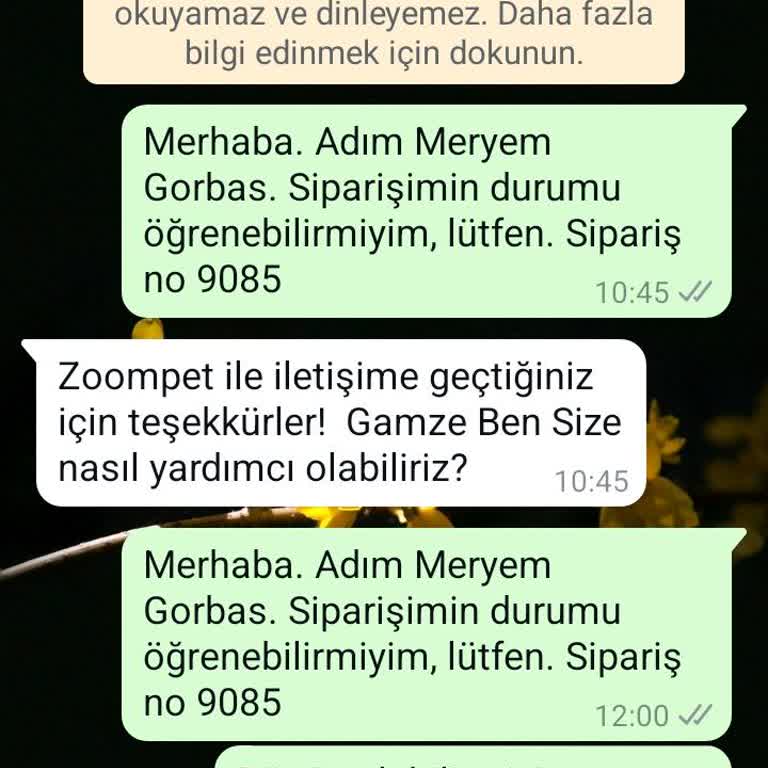 Ödeme Yapıldı Mama Gönderilmedi İletişim Yok