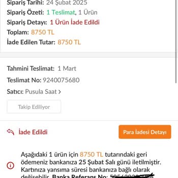 İndirimli Saat Siparişim Gizemli İptal Ve Fiyat Artışıyla Geri Döndü!