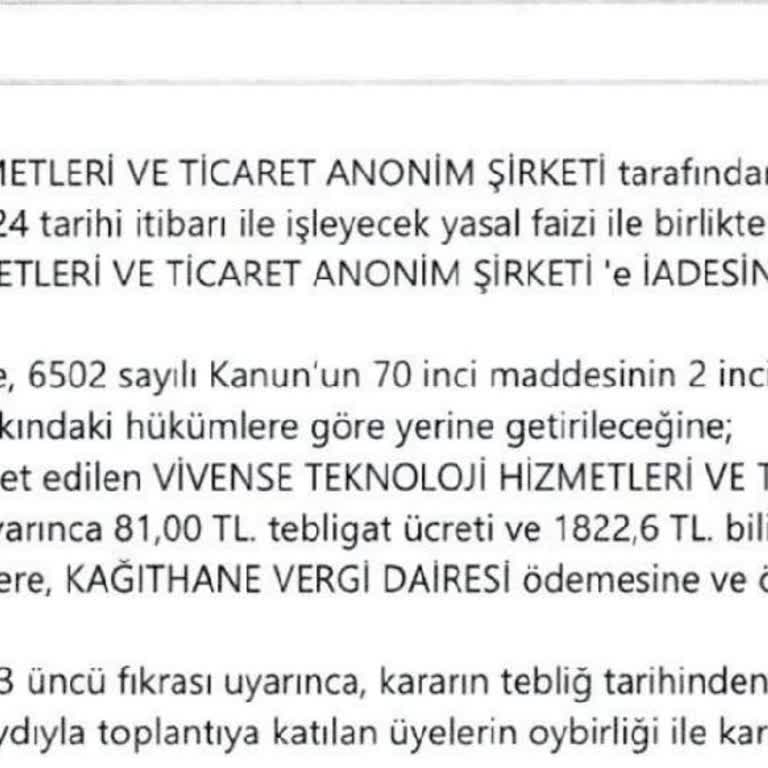 Vivense'den Aldığım Ürün İçin Tüketici Hakları Mücadelesi