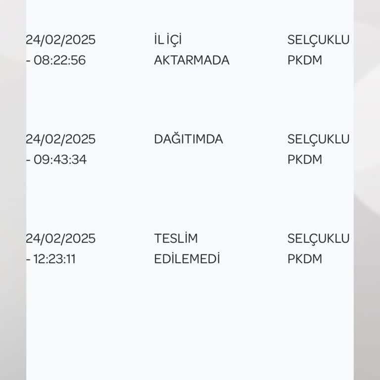 Kargom Adreste Yok Gözüküyor İletişim Sağlanamıyor