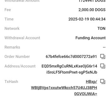 KuCoin DOGS Coin Transfer Issue – Funds Missing