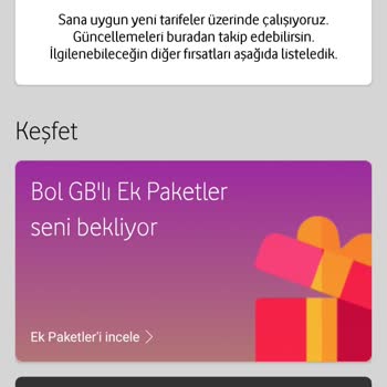 Vodafone'da Faturalı Tarife Sorunu Ve Çözüm Beklentisi