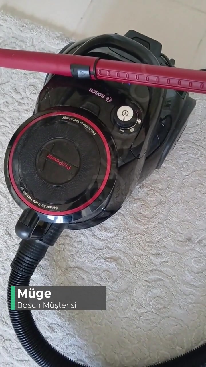 Bosch Elektrik Süpürgesinin Aniden Durması! videonun kapak resmi