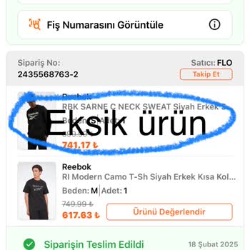 FLO'da Eksik Kargo Ve İletişim Sorunları: Müşteri Memnuniyeti Sınavda