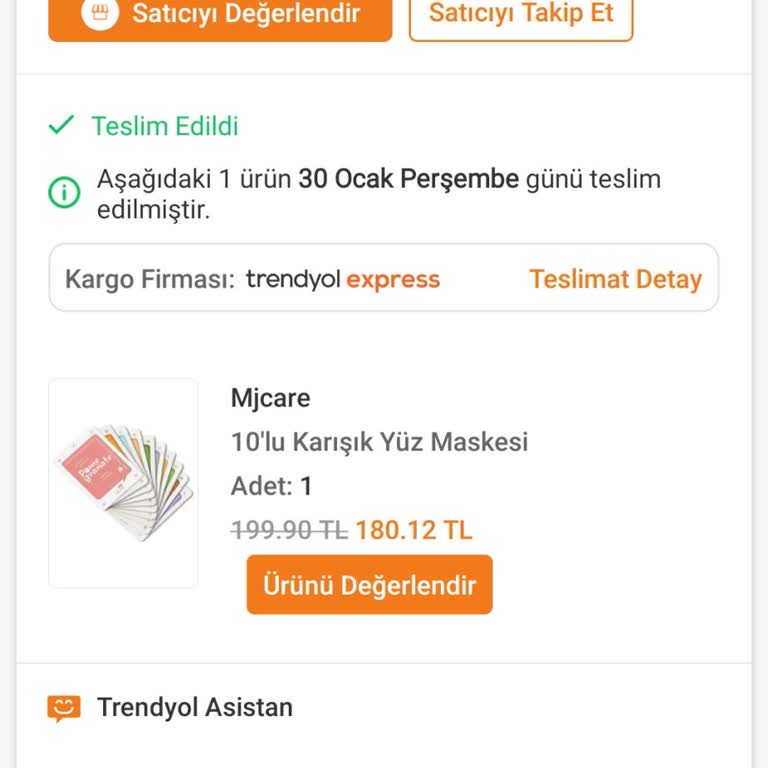 Trendyol Mjcare Cildimde Kızarıklık Oluştu