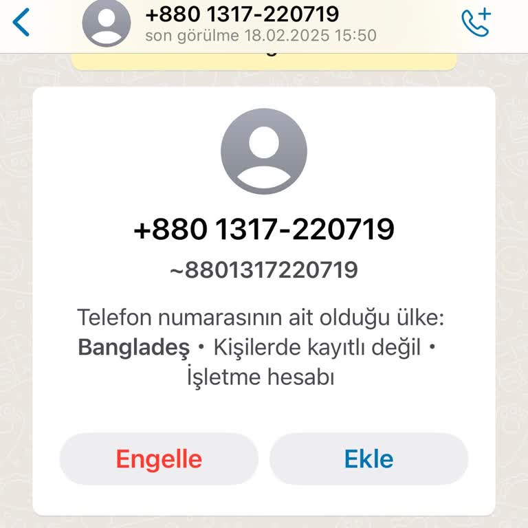 İzinsiz Mesajlaşma Ve Güvenlik Endişesi