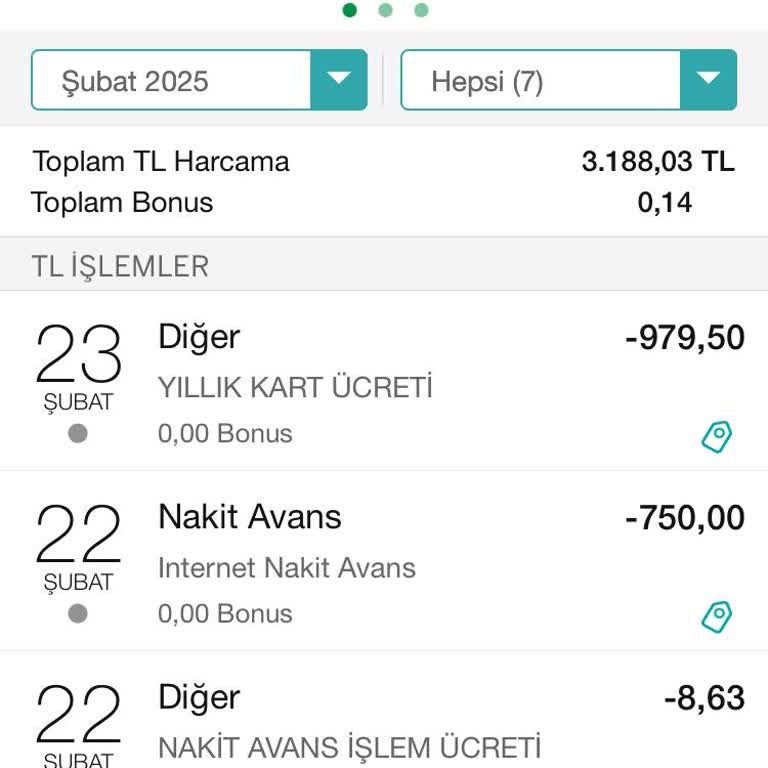 Garanti Bankası'ndan Habersiz Alınan Kredi Kartı Aidatı Ücreti İadesi Talebi