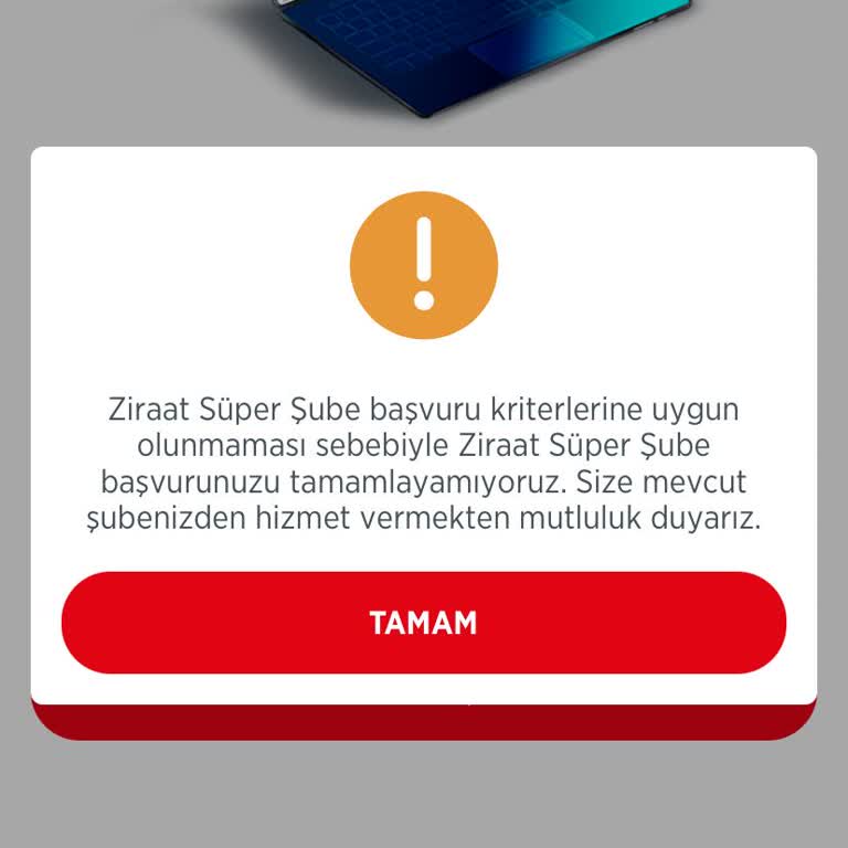 Ziraat Süper Şube Başvuru Sorunu Ve Belirsiz Kriterler