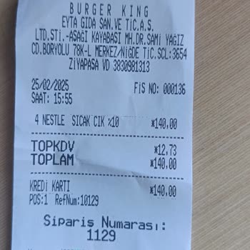 Fiyat Yanıltması Ve Eksik Ürün Sunumu: Burger King'de Yaşanan Sorunlar