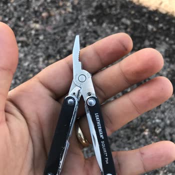 Leatherman PS4 Multiherramienta, rotura de la pinza