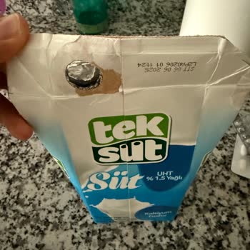 Teksüt Ürünlerinde Sürekli Kapanmayan Kapak Sorunu