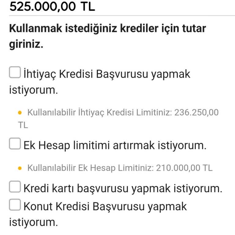 Sky Limitimin Kullanıma Açılmasını İstiyorum