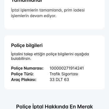 Sigortam.net Trafik Poliçesi İptalinde Yaşanan Gecikme Sorunu