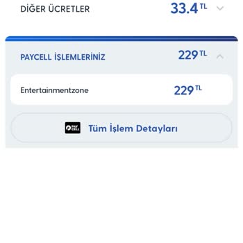 Yanlış Paycell Ücretiyle Karşılaştım