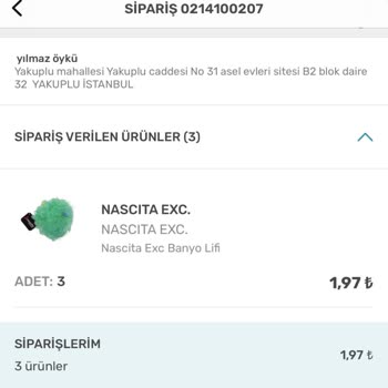 Teslimat Sorunu Ve Eksik Ürünler