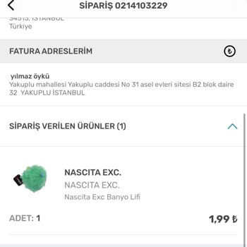 Teslimat Sorunu Ve Eksik Ürünler