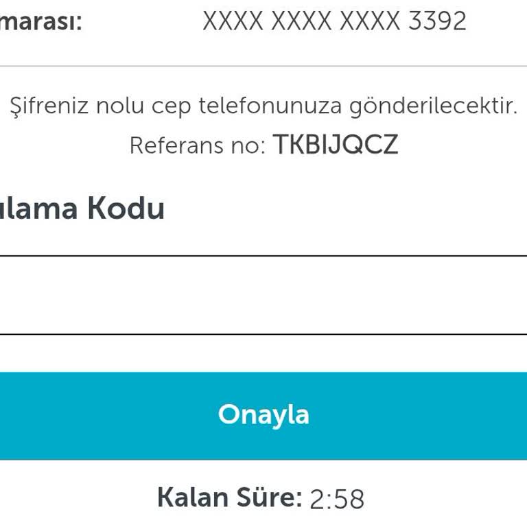 Güvenli Ödeme Kodu Gelmiyor, Mağduriyet Yaşıyorum