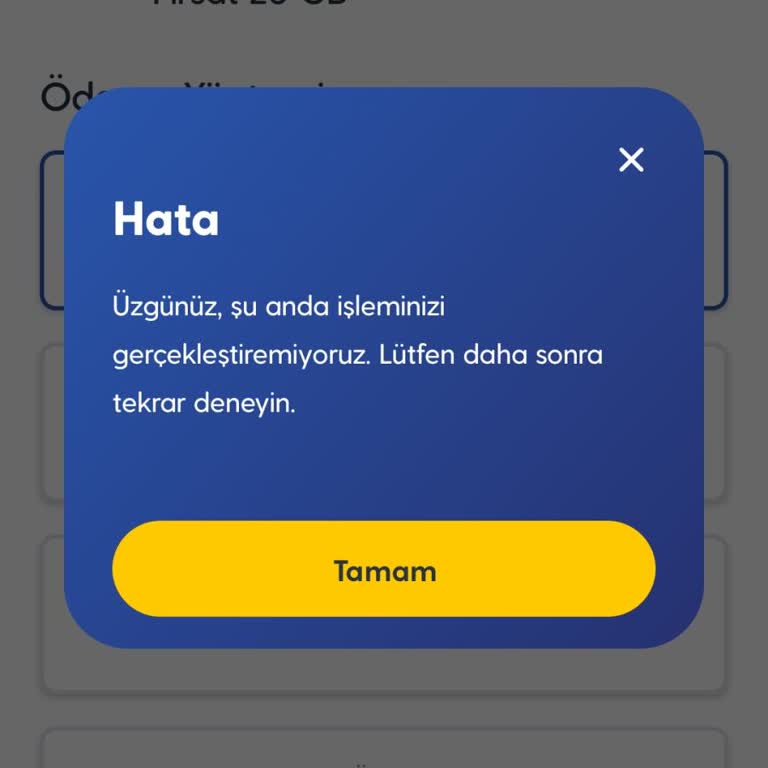 Paket Yükleme Hatası: Acil Destek Talebi