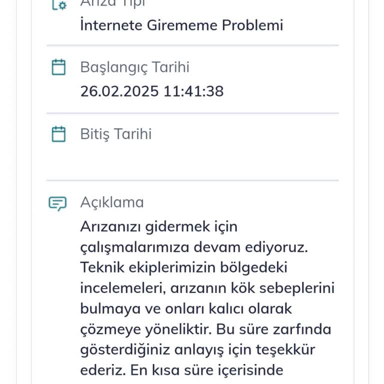Fiber Geçişi Sonrası İnternet Kesintisi