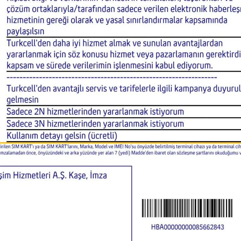 Abone Tercihlerim Yanlış İşaretlendi, Düzeltme Talep Ediyorum