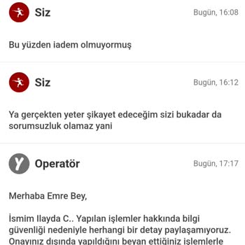 İade Sürecinde Çifte Standart Sorunu