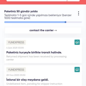 Yanlış Adrese Gönderilen Kargo Ve İlgisiz Müşteri Hizmetleri