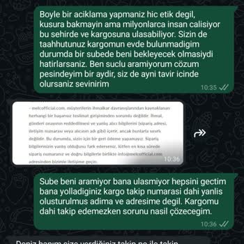 Yanlış Adrese Gönderilen Kargo Ve İlgisiz Müşteri Hizmetleri