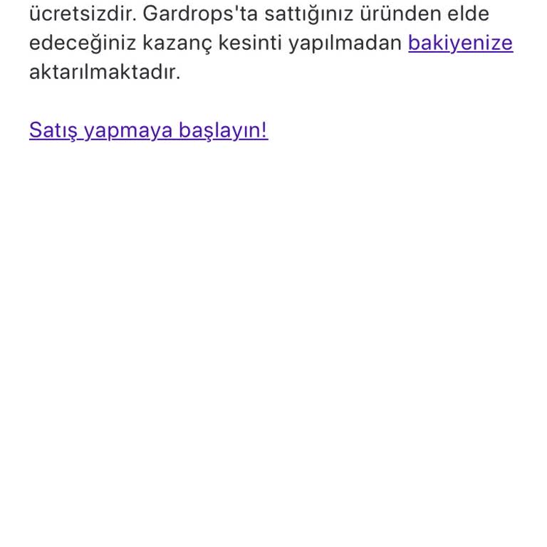Gardrops'ta Kayıp Bakiye Sorunu
