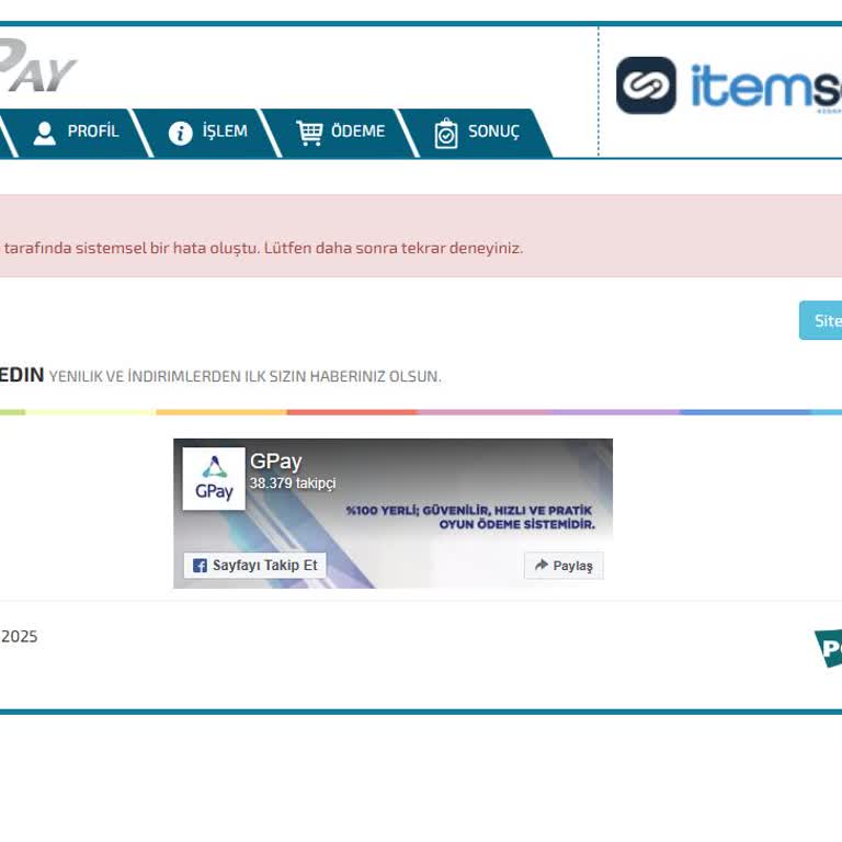 İninal Kart İle GPay Sorunu: Alışverişte Hata Mesajı