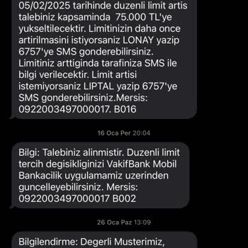 VakıfBank Kredi Kartı Limit Artışı Ve Güvenlik Endişesi