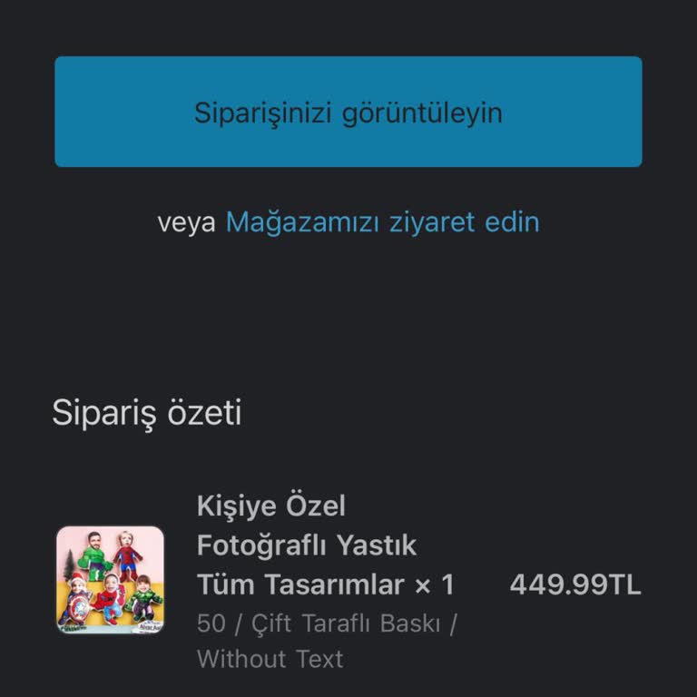 Minifoni'den Sipariş Verdim, Ne Yastık Var Ne Haber!