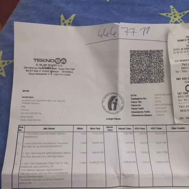 Teslim Edilmeyen TV Ve İletişimsizlik Sorunu