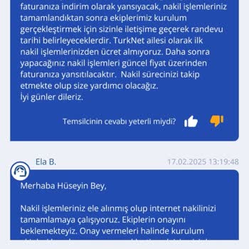 TurkNet Nakil Sürecinde Yaşanan Sorunlar Ve İletişim Eksikliği