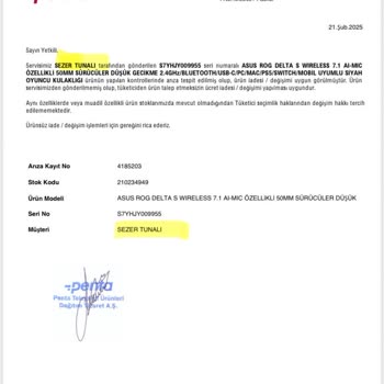 Asus Kulaklık İade Sürecinde Yaşanan Zorluklar