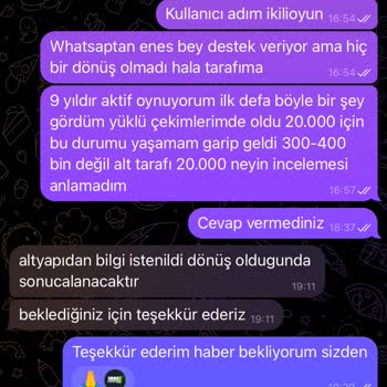 Çekim Talebi 3 Gündür Beklemede: 1000xbet'ten Yanıt Yok