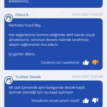 TurkNet İnternet Bağlantı Sorunları Ve Yetersiz Destek
