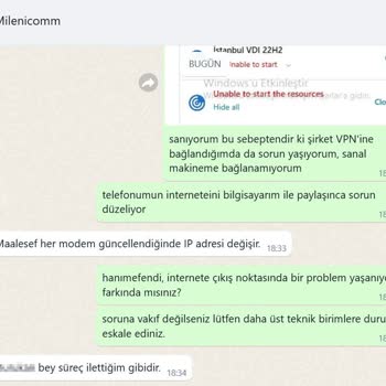 Millenicom İnternet Bağlantı Sorunları Ve Teknik Destek Eksikliği