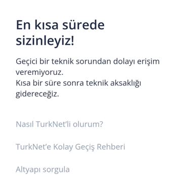 TurkNet'in Ulaşılamayan Müşteri Hizmetleri İle Hayal Kırıklığı