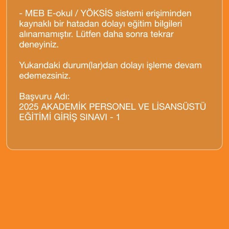 E-okul Ve Yöksis Erişim Sorunu