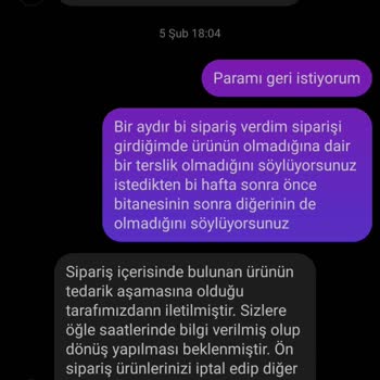 Yanlış Ürün Teslimatı Ve Geciken Para İadesi Sorunu