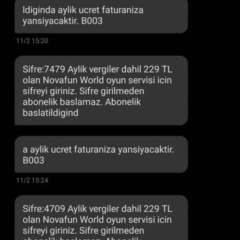 İzinsiz Mobil Ödeme Ve İçerik Servisi Üyelikleri