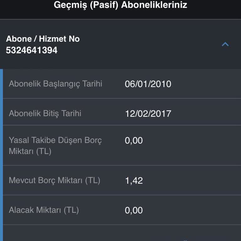 Eski Vodafone Hattı Borcu Ödenemiyor