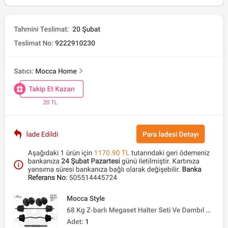 Kar Yağışı Nedeniyle İade Edilen Sipariş Ve Kaybolan Kupon