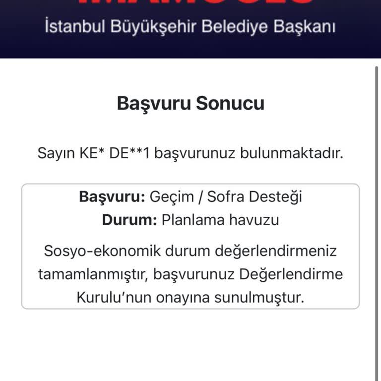 Sosyal Yardım Başvurum Neden Onaylanmadı?
