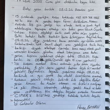 Sigorta Sürecinde Yaşanan Manipülasyon Ve Yanlış Beyan Sorunu