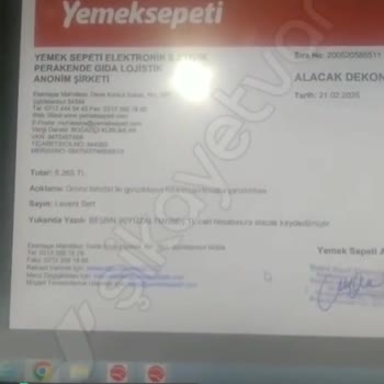 Yemeksepeti Restoranımın Alacaklarını Eksik Yatırıyor!