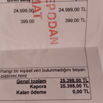 Media Markt Fiyat Değişikliği Sonrası Fazla Ödemenin İadesi Talebi