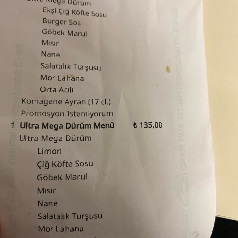 Eksik Ve Yanlış Siparişle Kaba Davranış