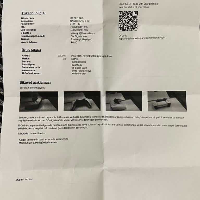 Garanti Süreci Uzayan PlayStation 5 Oyun Kolu